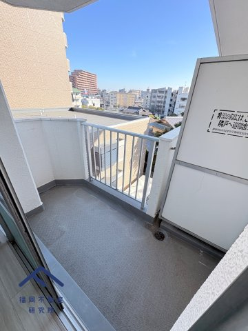 ライオンズマンション野間のバルコニー