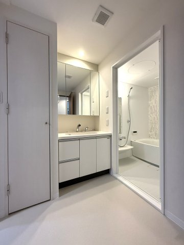 セザール苗穂の脱衣所