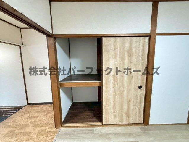 松丘町戸建　賃貸の収納|便利な収納スペースです