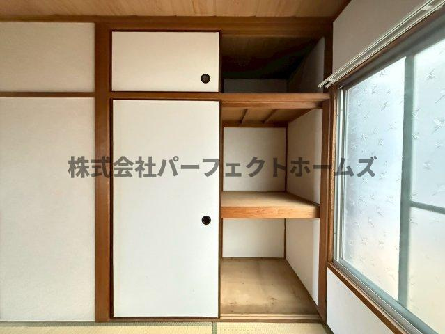 松丘町戸建　賃貸の収納|収納のためのスペースです
