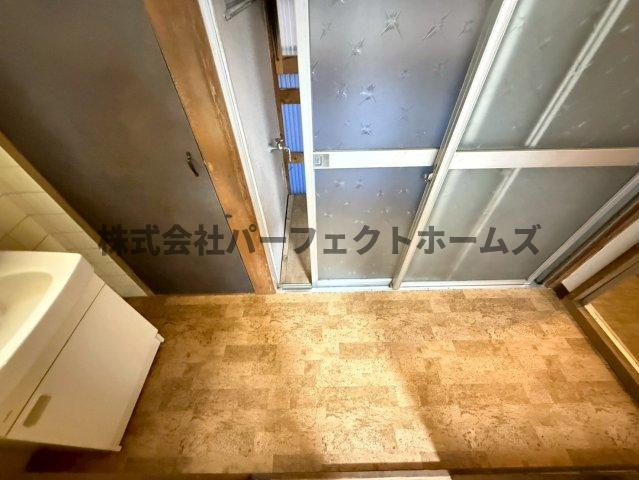 松丘町戸建　賃貸の洗面所|洗面所です