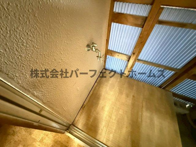 松丘町戸建　賃貸の設備|洗濯機置場です