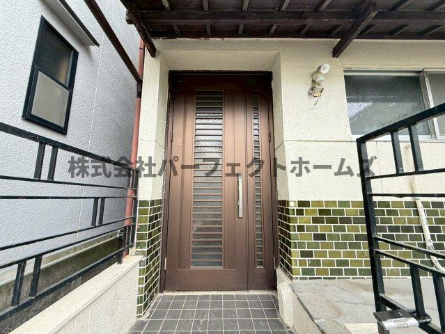松丘町戸建　賃貸の玄関|毎日通る玄関はこちらです