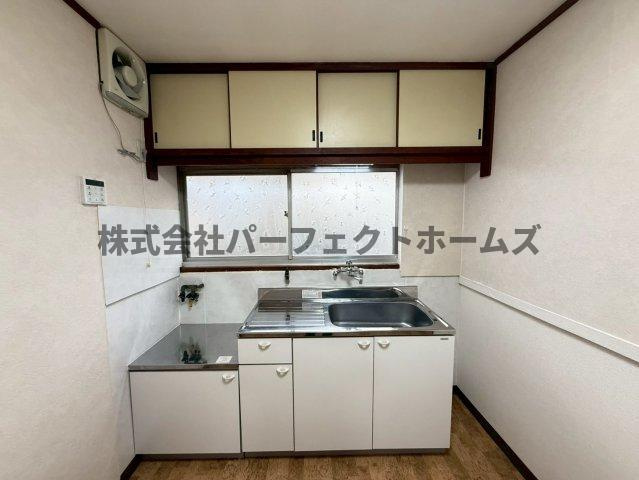 松丘町戸建　賃貸のキッチン|お料理しやすいキッチンです