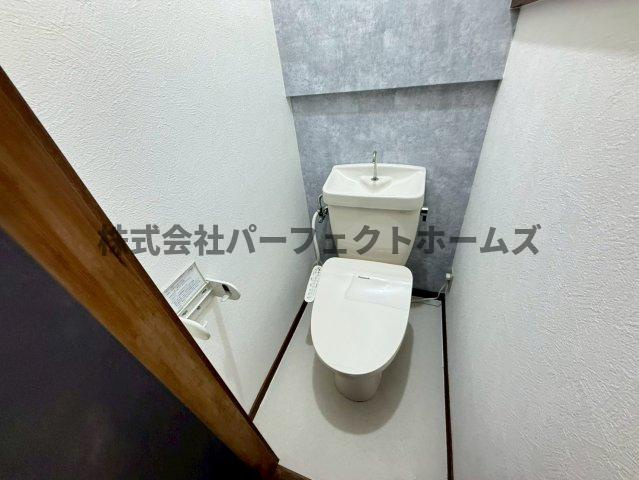 松丘町戸建　賃貸のトイレ|清潔感のあるトイレです