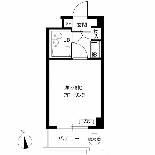 南向きバルコニー