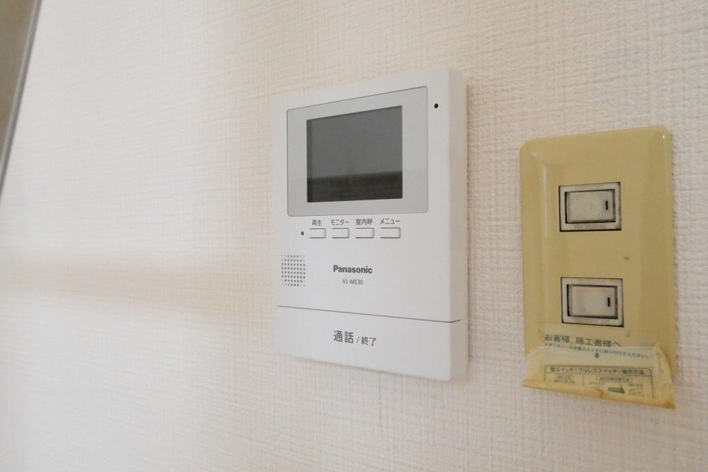 太宰府市朱雀１丁目のアパートのセキュリティ|別号数タイプ