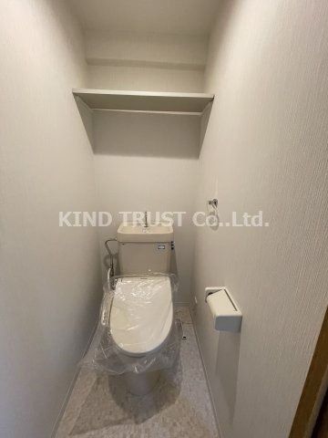 ローズコーポ天満東Ⅱのトイレ|清潔感のあるトイレです