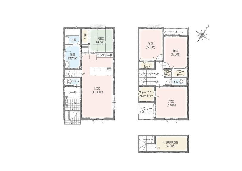 【間取り】の画像