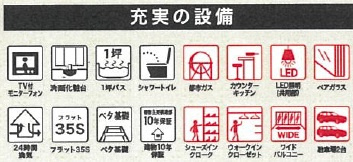 グラファーレ千葉市中央区星久喜町2期の設備