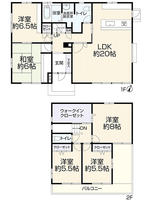 豊田市京ヶ峰2丁目の間取り