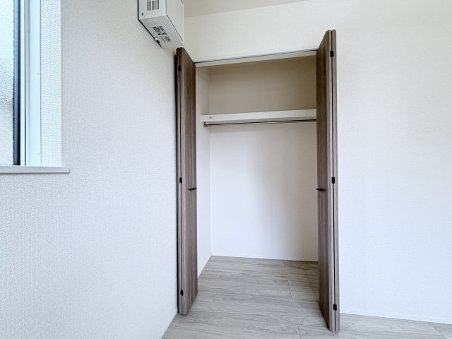 リナージュ前橋市朝倉町3丁目01期　１号棟（平屋）の収納|洋室３収納です♪