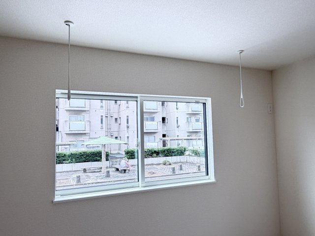 リナージュ前橋市朝倉町3丁目01期　１号棟（平屋）の設備|室内物干し付きです！