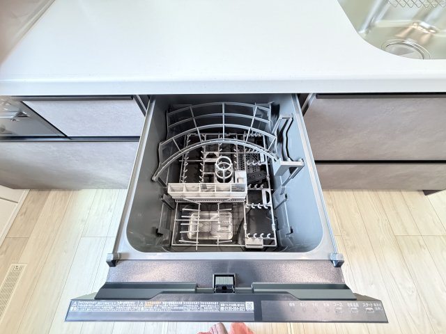 リナージュ前橋市朝倉町3丁目01期　１号棟（平屋）の設備|家事の時短になります！食器洗い乾燥機付きです！
