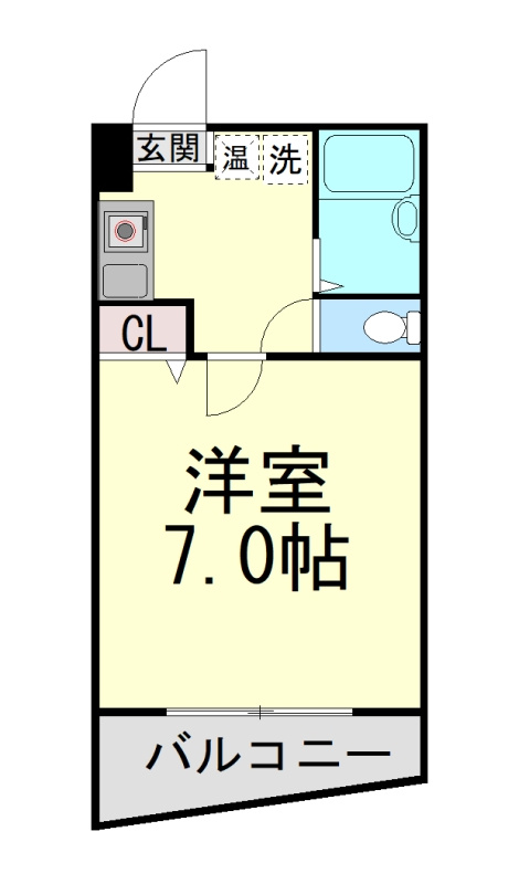 ハイツ村上Ⅰの間取り
