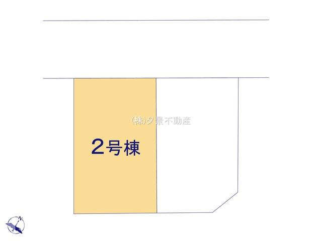 《仲介手数料無料》北区吉野町１丁目390-16新築一戸建てグラファーレの区画図