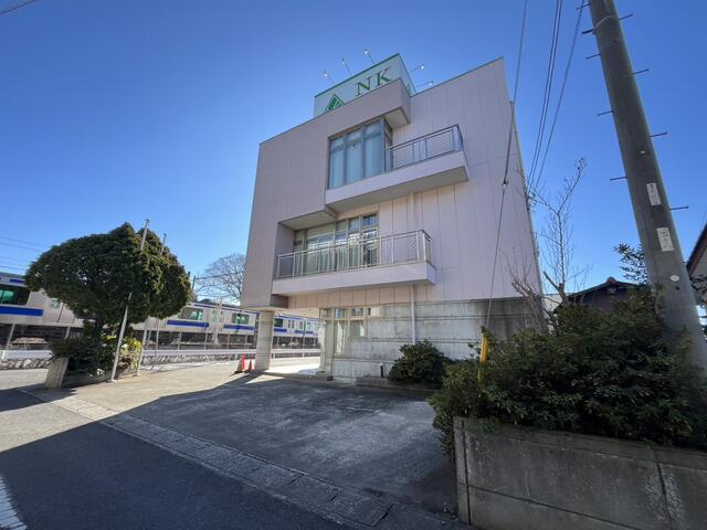 ひたちなか市西大島１丁目　倉庫付ビルの外観