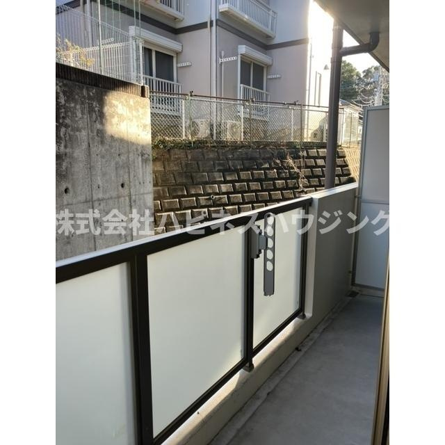 ダイヤモンドクレスト南柏のバルコニー