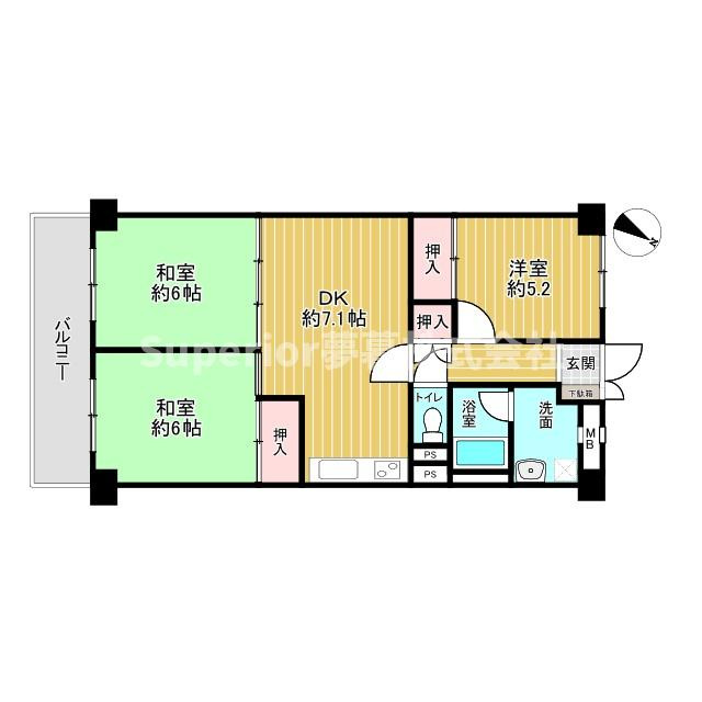 【中古マンション】レジデンス琵琶