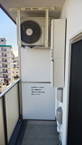 GENOVIA草加のバルコニー
