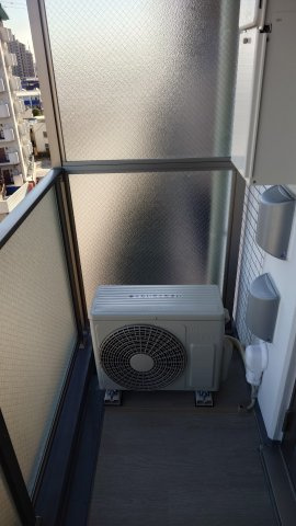 GENOVIA草加のバルコニー