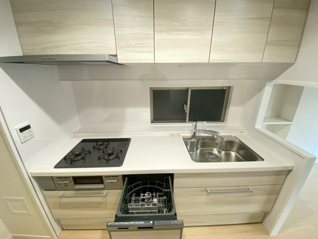 コスモ堀川寺之内のキッチン|現地（2026年1月末）撮影