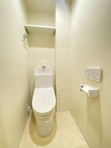 コスモ堀川寺之内のトイレ|現地（2026年1月末）撮影