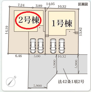 【区画図】 | リーブルガーデン東近江市東沖野５丁目３期 | 区画図