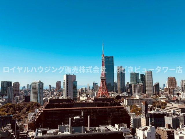 東京タワーも見えます