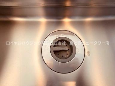 ディスポーザー付きです