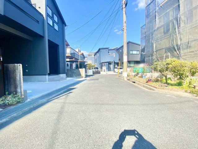 中野北１丁目の前面道路含む現地写真|ご購入までの流れ、住宅ローンのこと、保険のこと、ひとりひとりのお客様のライフプランに合ったご提案をいたします!