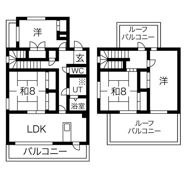 レジーナマルフクの間取り
