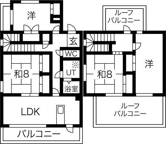 レジーナマルフクの間取り