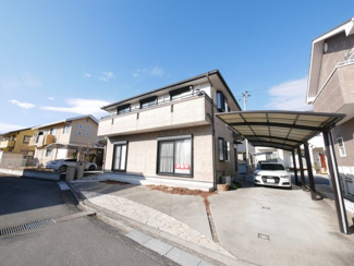 【外観】 | 甲府市和戸町 平成15年築中古戸建 南北両面道路 車3台