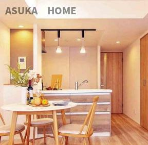 クリオ綱島十番館の居間・リビング|家族との時間が充実しそうな空間ですね。