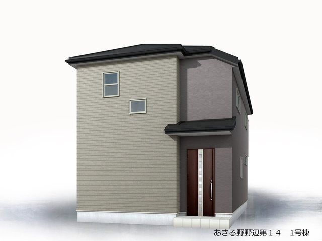 Livele Garden.S あきる野野辺第14　新築　全1棟の外観パース|外観パースです