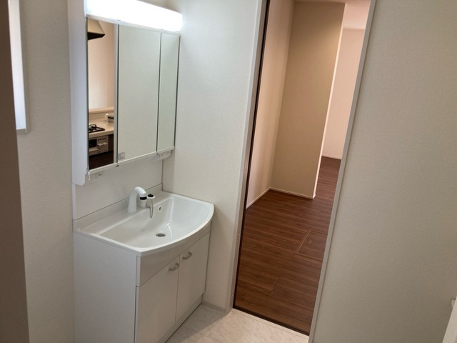 Livele Garden.S あきる野野辺第14　新築　全1棟の独立洗面台