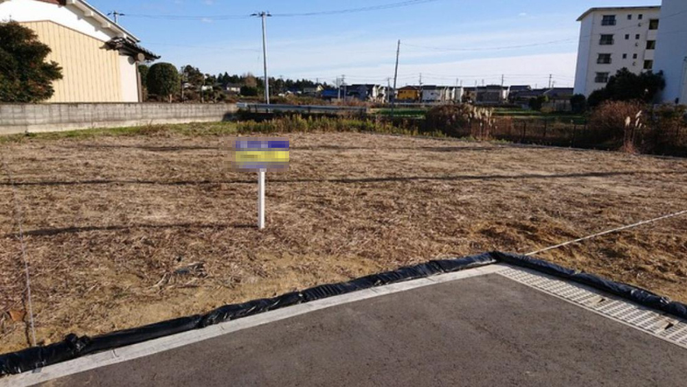 いわき市錦町花ノ井　9号地　売地の外観