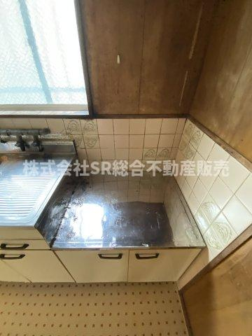 吉田3丁目中古戸建のキッチン|お好きなコンロ置けます！