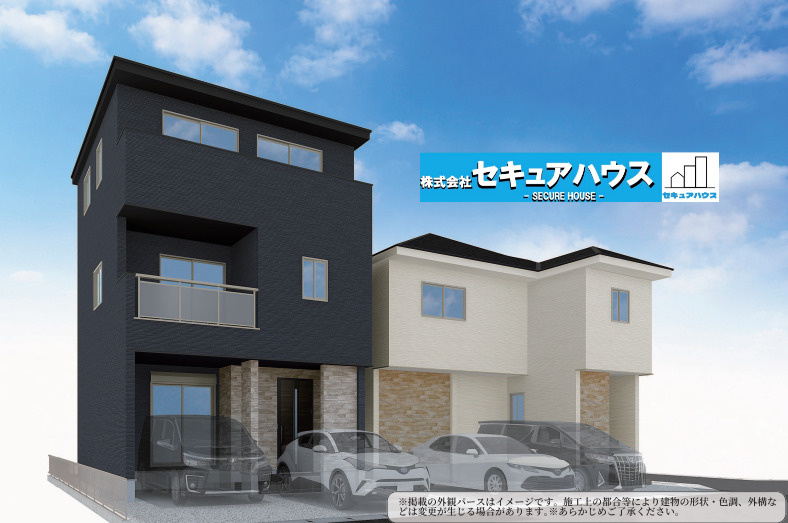 【同施工物件ご案内可能】刈谷市高津波町　全3棟