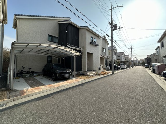 神戸市西区伊川谷町長坂戸建の前面道路含む現地写真
