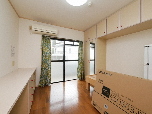 ハイネス五条のバルコニー