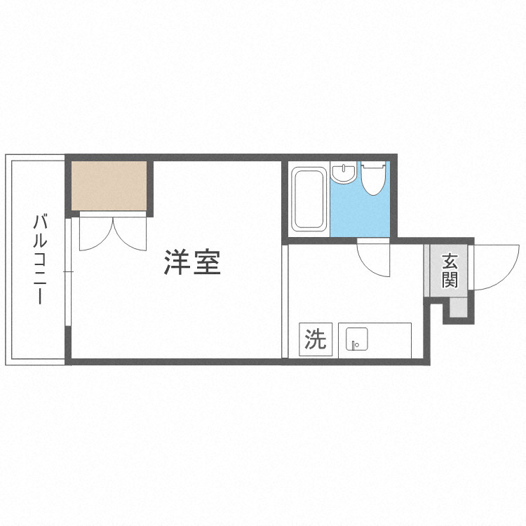 ハイネス五条の間取り