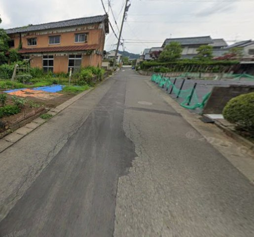 鯖江市住吉１丁目　分譲地④の前面道路含む現地写真
