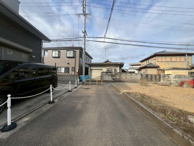 和歌山市岩橋・土地・56965の前面道路含む現地写真