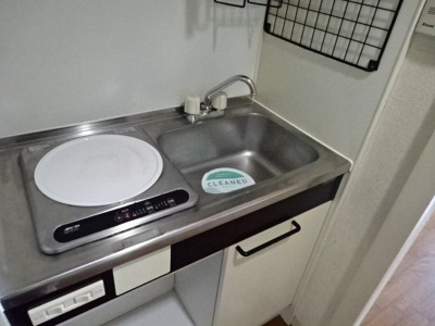 【キッチン】 | カテリーナ梅ヶ丘 | 1口IHコンロ