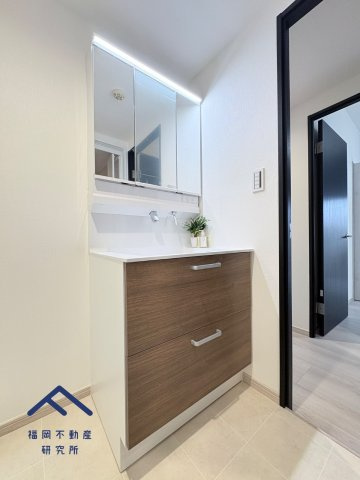 エクレール片江の独立洗面台