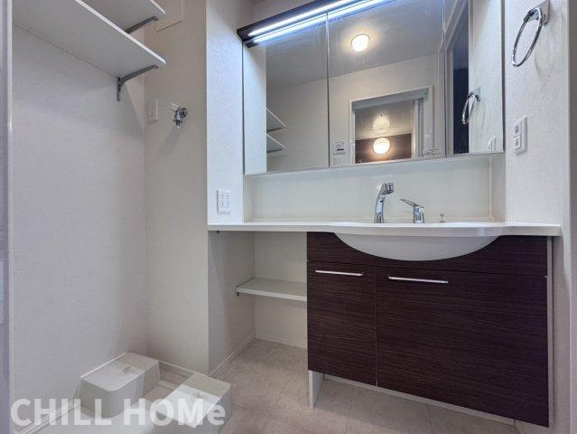 トレス・カーサの洗面所|当社、チルホームのHPもご覧ください(^^)/物件情報多数♪