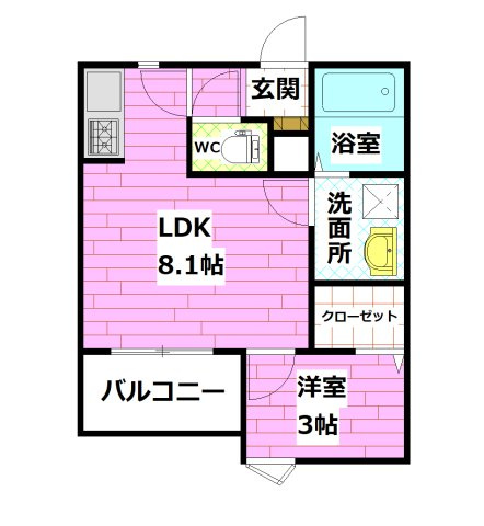 Regalest-Nの間取り