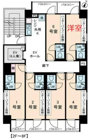 【間取り】 | アムス・アミティエ川崎Ⅲ